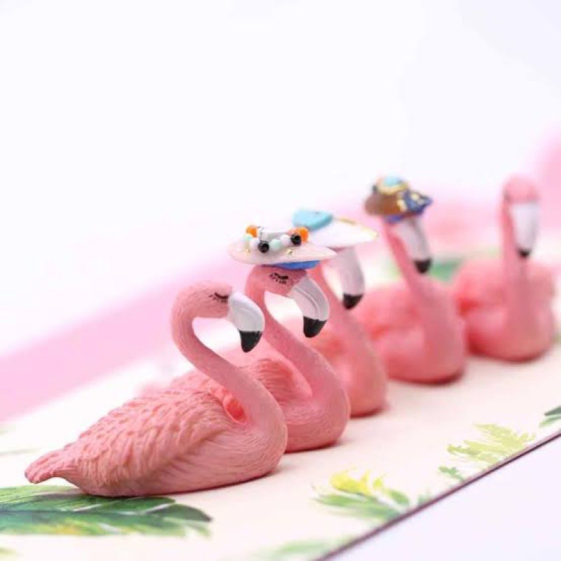 FLAMINGO NAIL PRACTICE HOLDER / nail stand dudukan latihan kuku nailart magnet flamingo