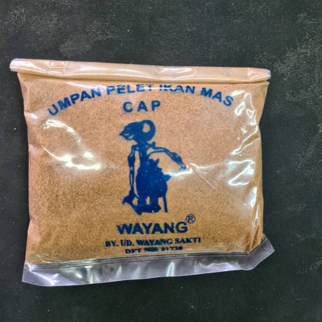 Umpan pelet ikan mas cap wayang