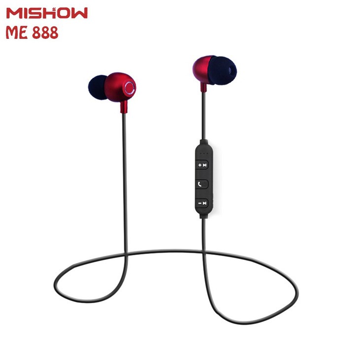 Advance ME888 - Wireless Earphone with Extreme Bass and Magnet | Garansi Resmi Advance