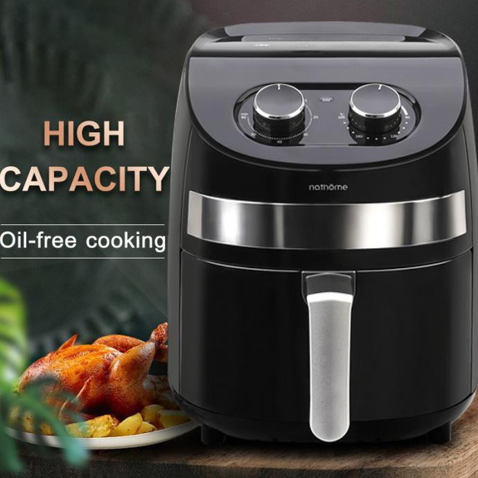 Nathome AIR FRYER, Nathome 4L Air Fryer, Oil-free Zero Fat Healthy High Quality Fryer For Kitchen Appliances