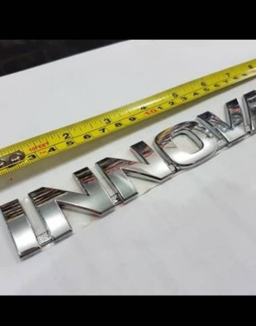 Emblem INNOVA for all new Innova 2016 panjang 19 cm