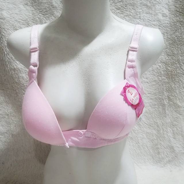 Bh/bra ibu menyusui import kancing depan laparis busa
