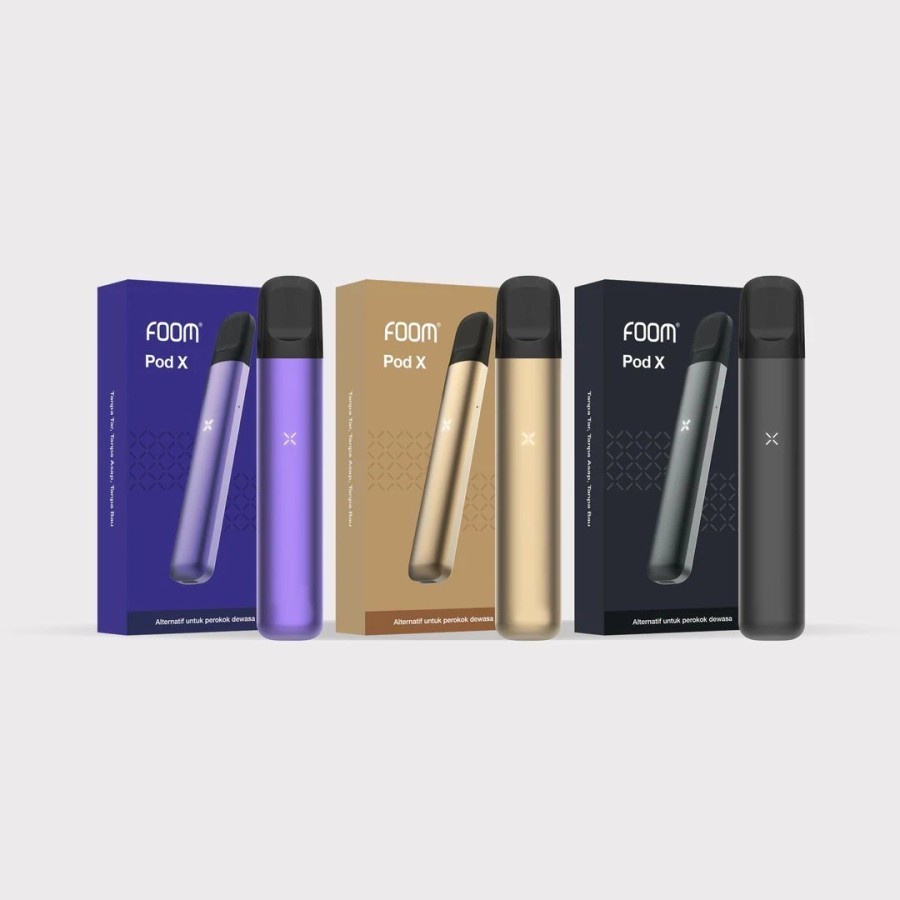 foom pod x kit gold / grey / purple