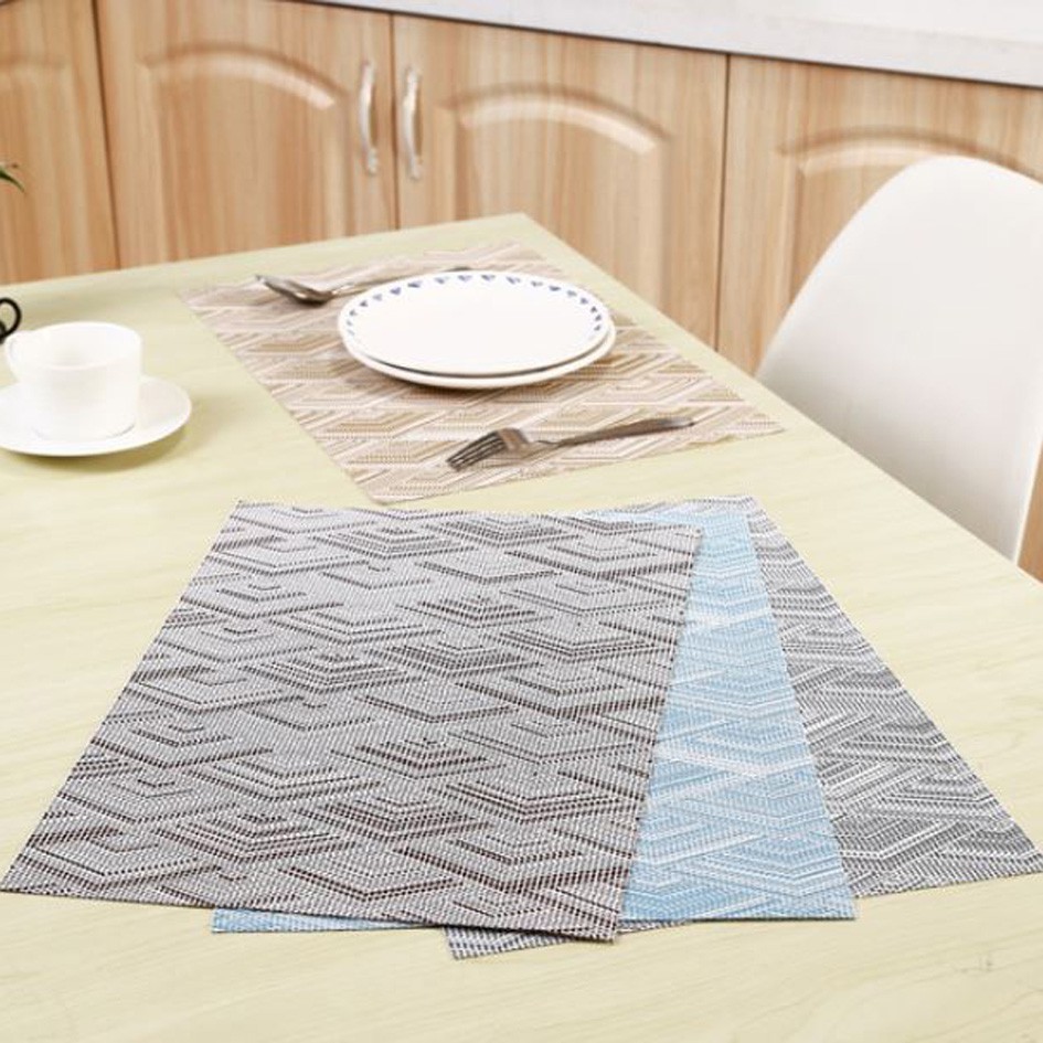 taplak meja alas piring geometric table mat (1D4) khg008