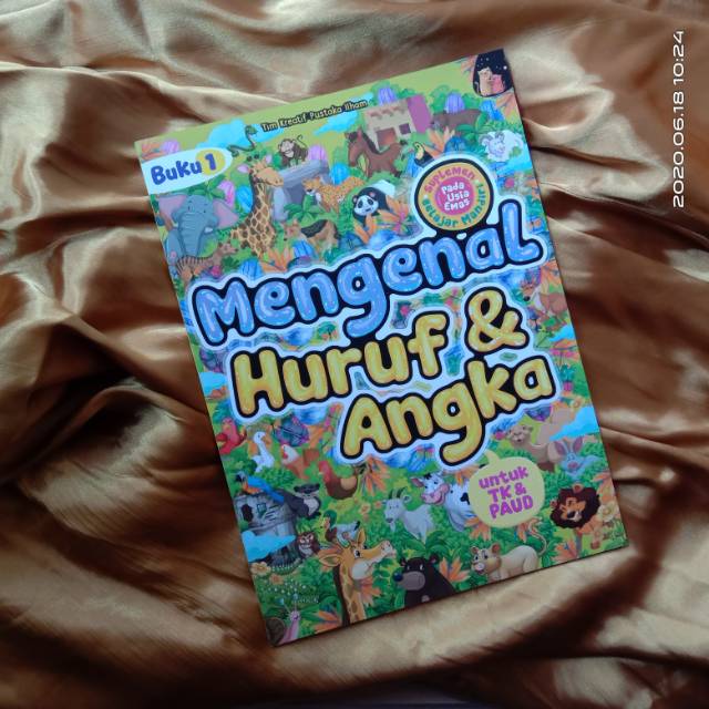 Buku PAUD - Mengenal Huruf dan Angka