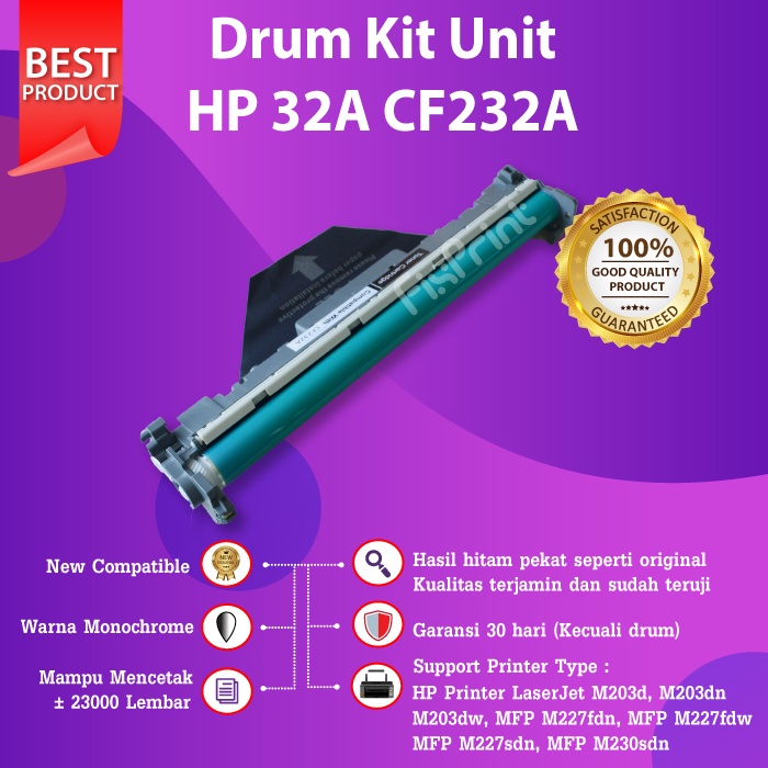 Imaging Drum Kit Toner Compatible 32A CF232A HP M203d M203dn M227fdn