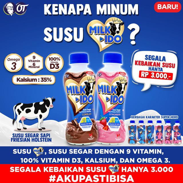 MILK IDO Susu Sapi Segar 200ML