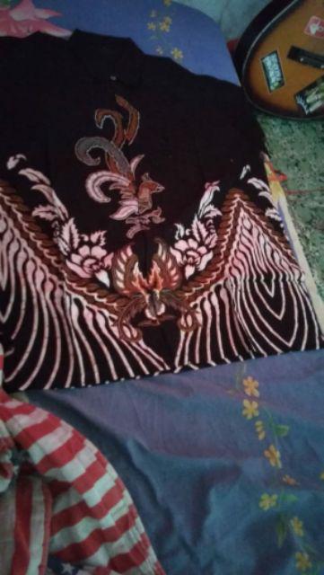 Batik Couple Keluarga Sania Ruffle Ori Ndoro Jowi Dnt Motif Ayam Sogan