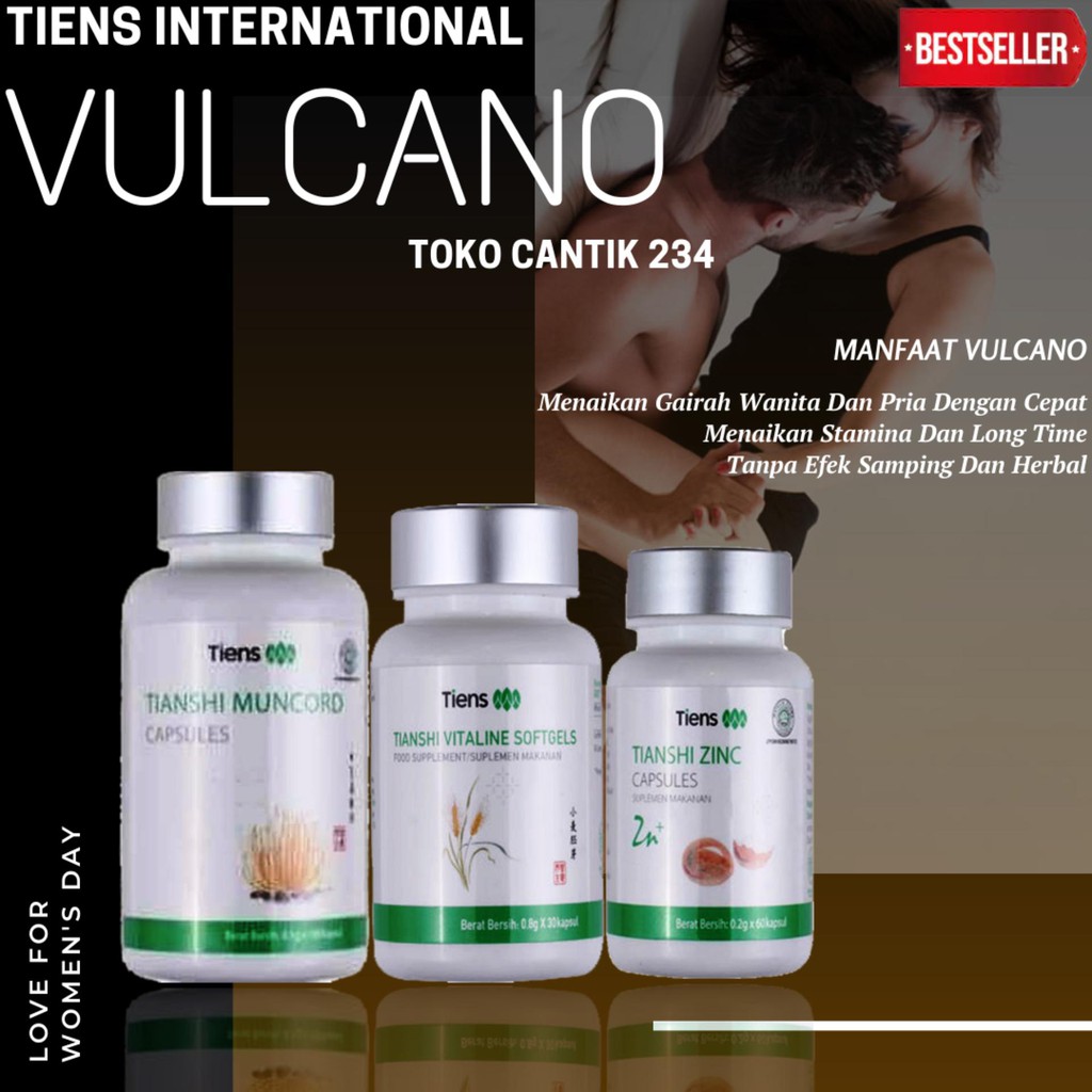 MUNCORD ZINC VITALINE TIENS / PAKET VOLCANO TIANSHI TIANSI TIENSI TIENSHI