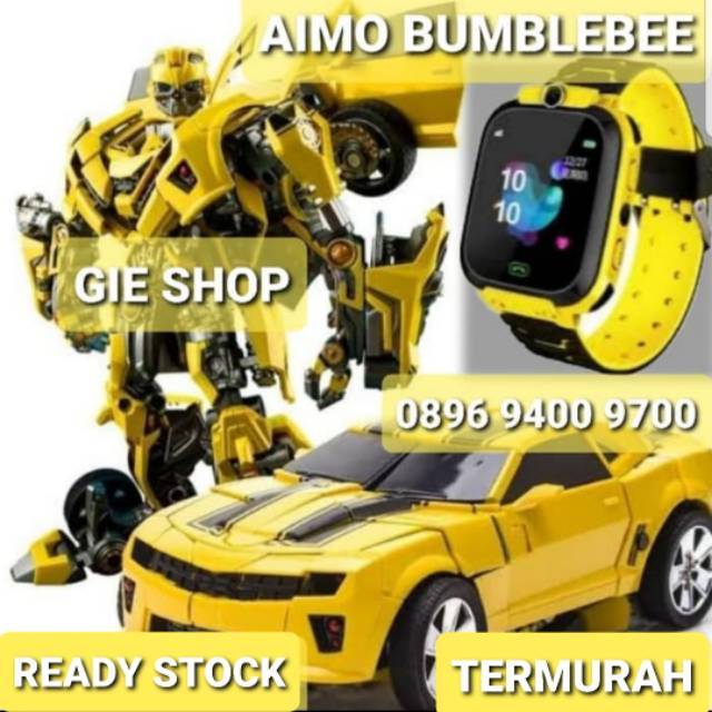 Imo imoo jam tangan anak watch phone bumblebee smartwatch kuning ipx4 water resist non waterproof