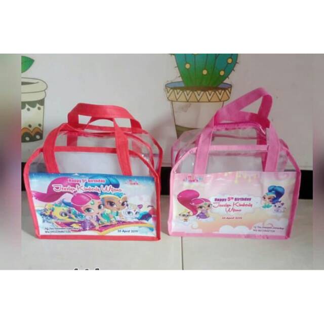 

Tas busur mika resleting, uk 25x30x13