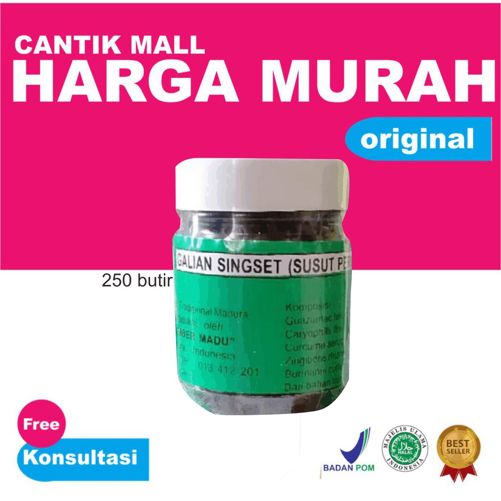 

jamu singset original sumber madu kemasan jumbo /jamu susut perut super melangsingkan badan -Best