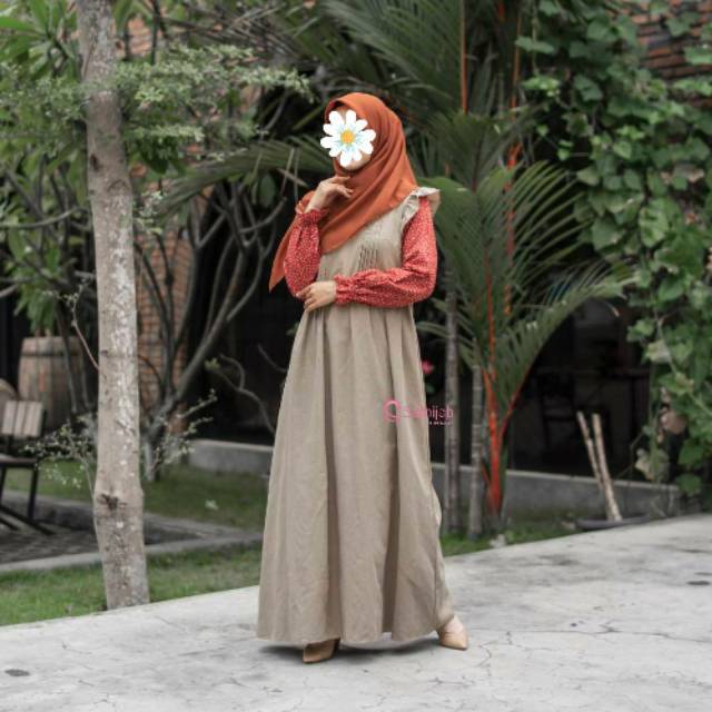 MIKHAYLA DRESS - GAMIS REMAJA SYARI - DRESS MUSLIM - BAJU PEREMPUAN - BAJU REMAJA