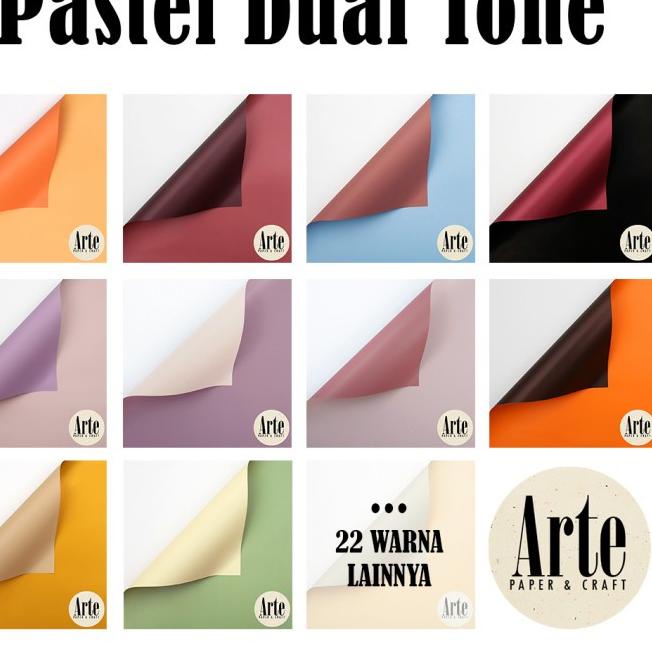 

Stok Banyak STD 20 Lembar Home Decor Pastel Dual Tone Cellophane Dekorasi Decor Kertas Buket Korea Bunga Flower Wrapping Paper Kado Arte Grosir Jakarta P.OY 99 Dijual Murah