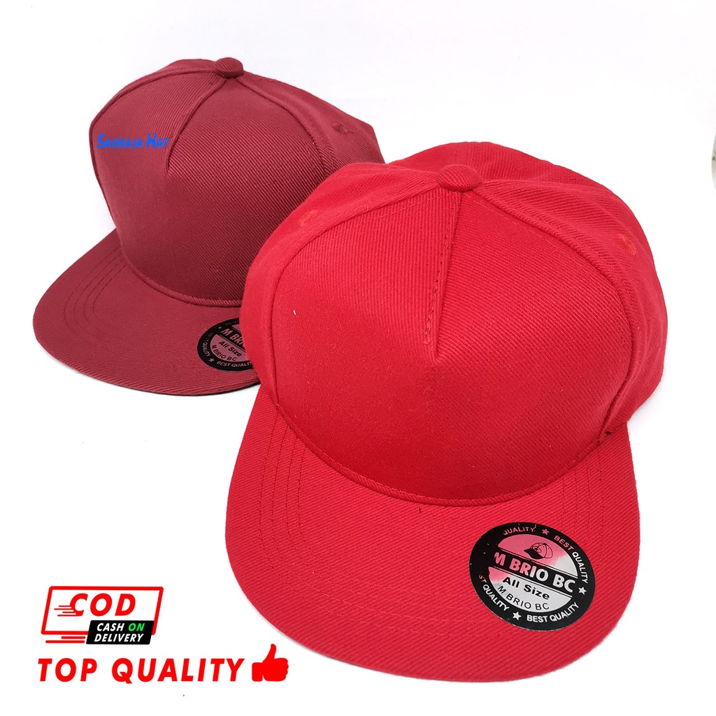 Topi Snapback Polos Anak Usia 4 Sampai 8 Tahun