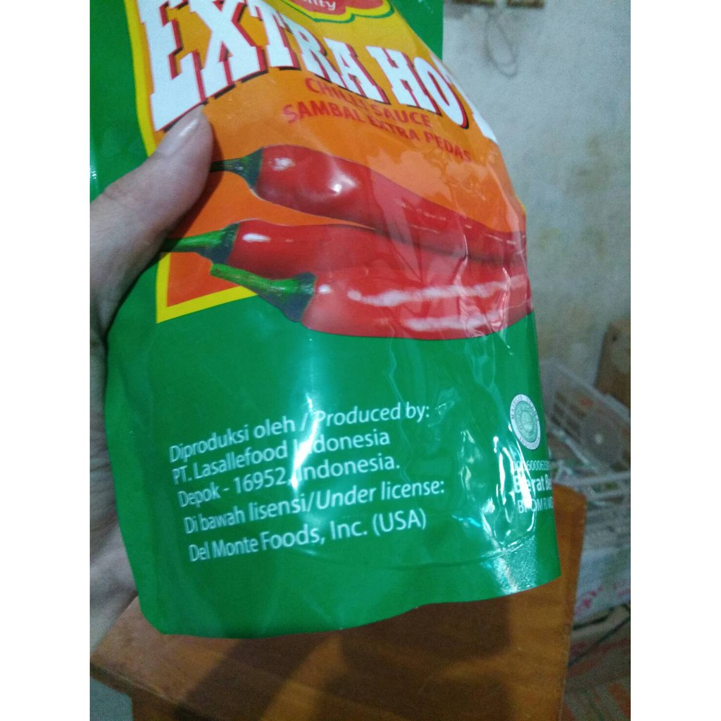 DELMONTE SAOS SAMBAL EXTRA HOT 1 KG