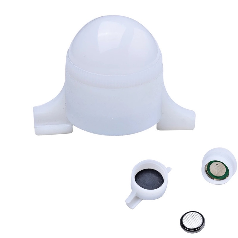 1pc Alarm Gigitan Ikan Dengan Lampu Led Dua Warna Untuk Memancing Malam Hari