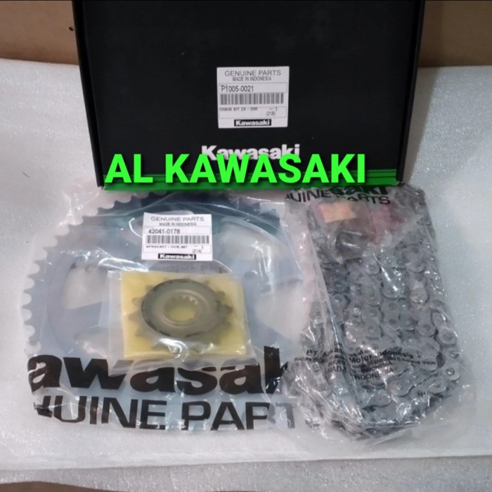 gear set gir set gigi tarik zx25r zx25 r zx 25 r Original Kawasaki