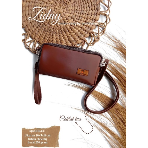 [COD] ZIDNY SLING BAG BY BIRU TSABITA SLINGBAG WANITA TAS SLEMPANG SELEMPANG WANITA TAS SLINGBAG