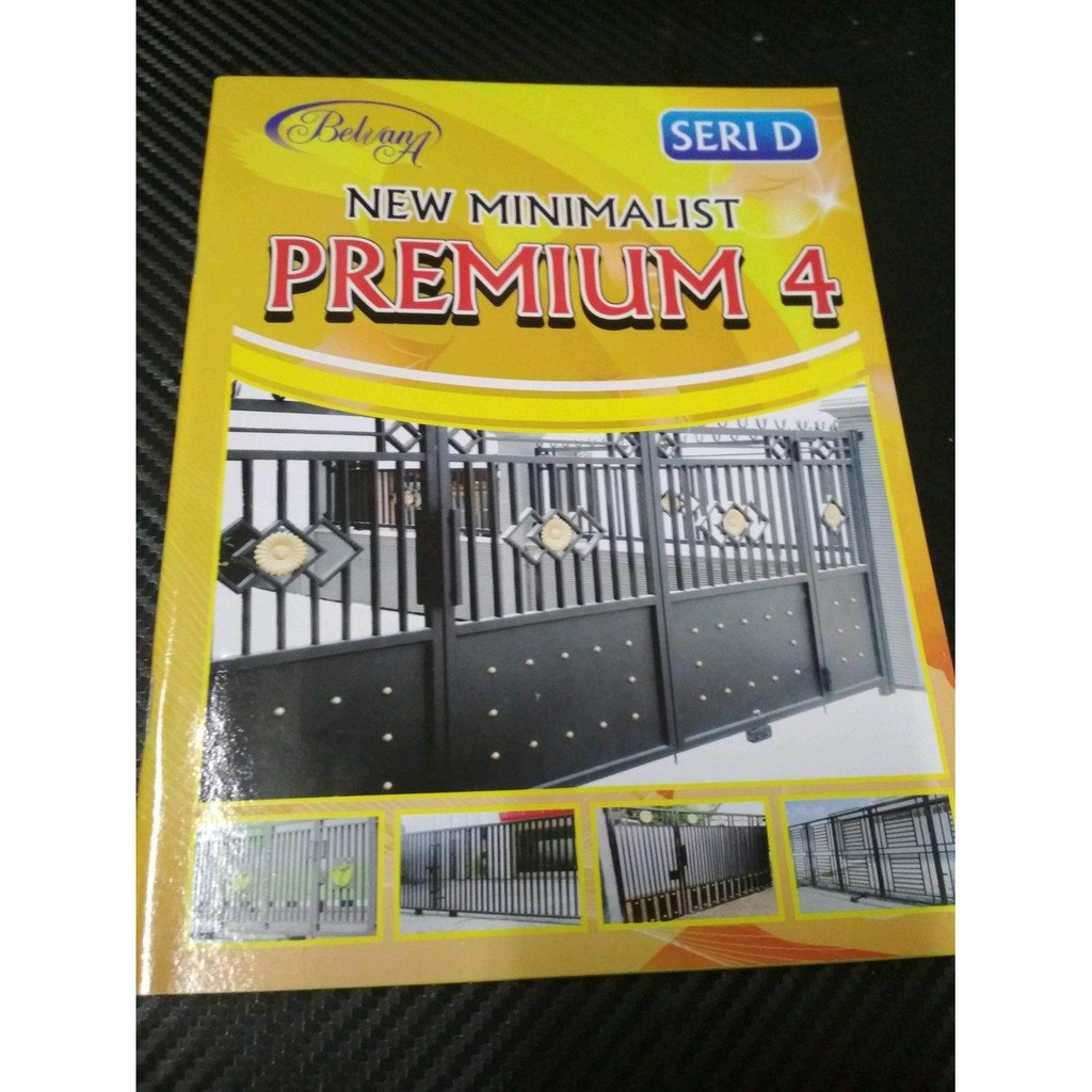Jual buku katalog tralis pagar besi khusus pagar besi model model