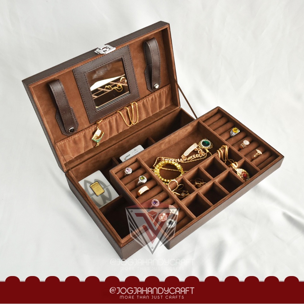 EXCLUSIVE JEWELRY BOXES | Tempat Perhiasan dan Accesories / Kotak Tempat Emas, Kalung, Gelang, Anting, Cincin dan Logam Mulia