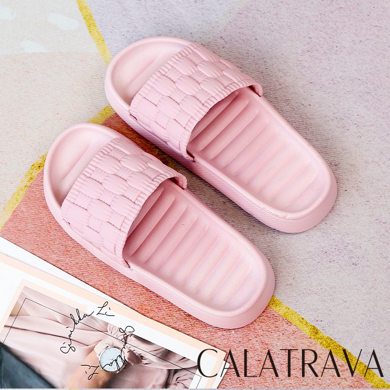 SENDAL KARET FLAT WANITA ANTISLIP CALATRAVA 9901-13