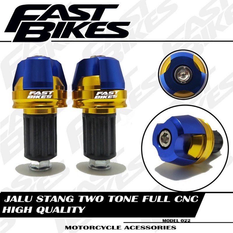 Jalu stang 022 Model 2Tone Bandul Stir Full CNC Variasi Universal Motor Nmax Beat Mio Pcx Vario