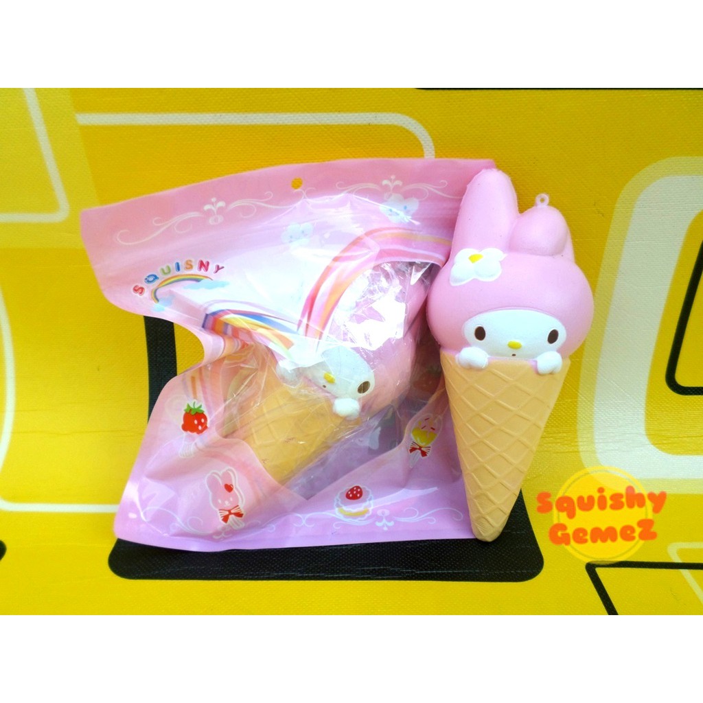 Adorable Ice Cream Vanilla Pudding Squishy Es Krim Vanila Lucu Murah