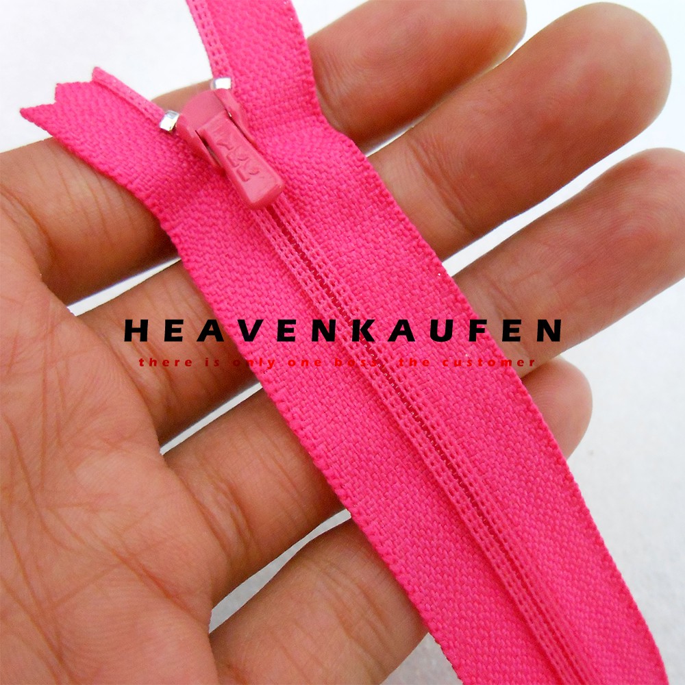 Resleting Sleting Zipper YKK 35 cm Murah Close - End Warna Warni