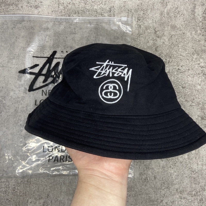 STUSSY LOGO BUCKETHAT / TOPI NELAYAN STUSSY / TOPI STUSSY / TOPI NELAYAN MURAH / TOPI MURAH / BUCKET HAT