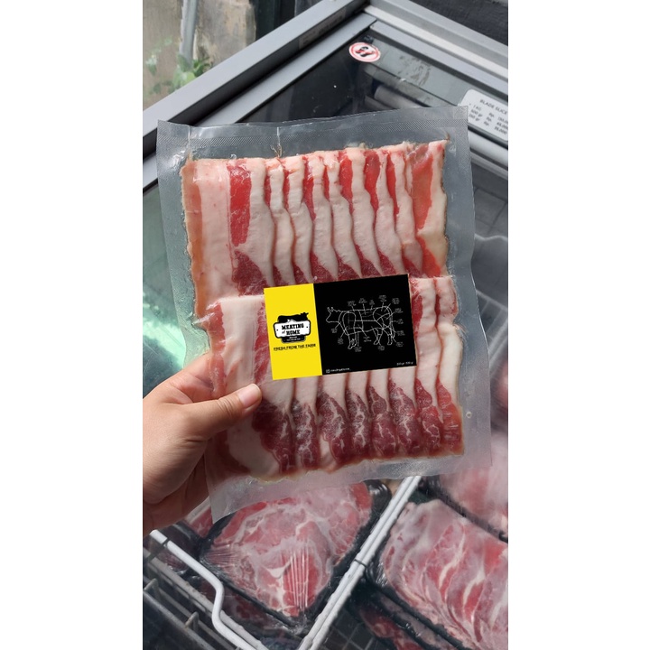 

DAGING SAPI SLICE/ SHORTPLATE / US BEEF SLICE 500 GRAM - HARGA SPECIAL !