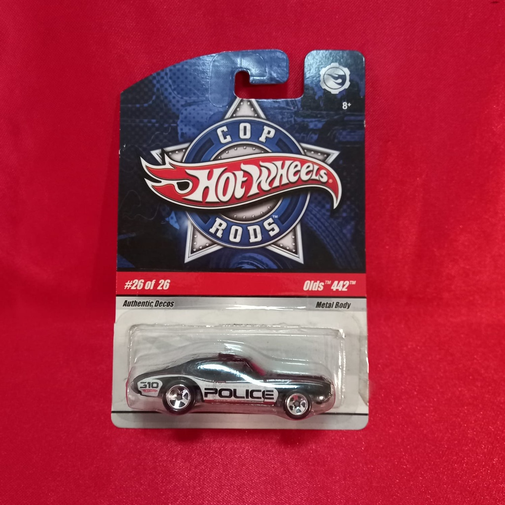 Hot Wheels Cop Rods Olds 442 | Authentic Decos #26 of 26