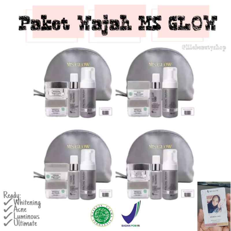 Ms Glow Ultimate series Paket Flek hitam