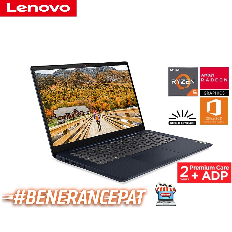 LENOVO Ideapad 3-14ALC6-HKID AMD RYZEN 5-5500U 8GB 512GB SSD FHD IPS WIN11 OHS