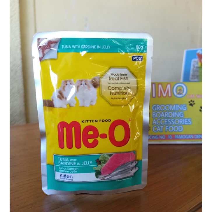 meo pouch makanan kucing saset