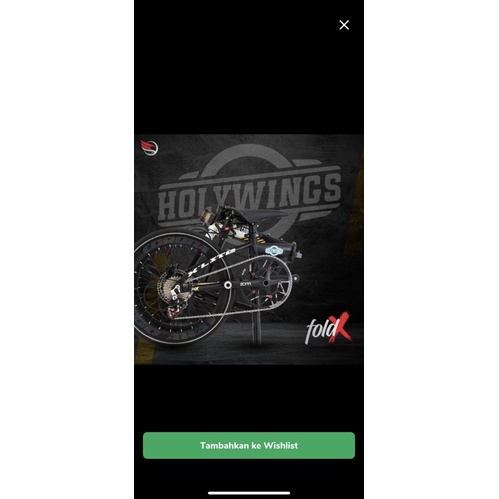 Sepeda Element foldx xlite x holywings