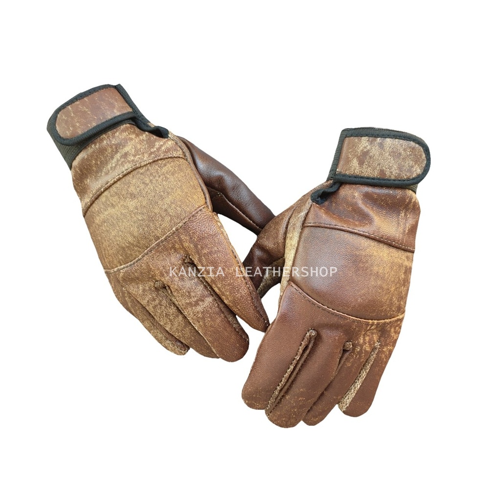 Sarung Tangan Motor Kulit / Leather Gloves