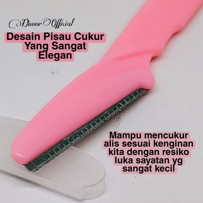 Alat Pencukur Alis Bulu Tangan Lipat / Pisau cukur Alis / eye brow razor