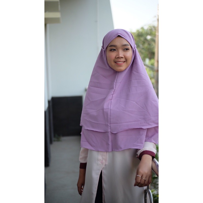 khimar 2 layer