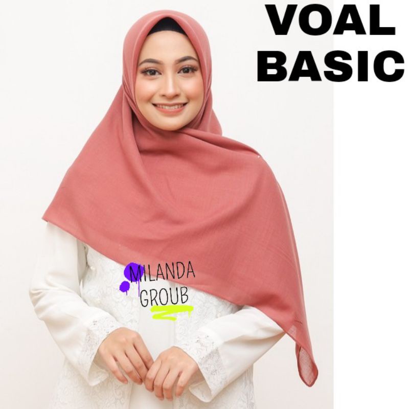 Segiempat Basic Voal Humaira 110X110 CM