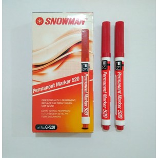 

Spidol Snowman Permanent Marker 520