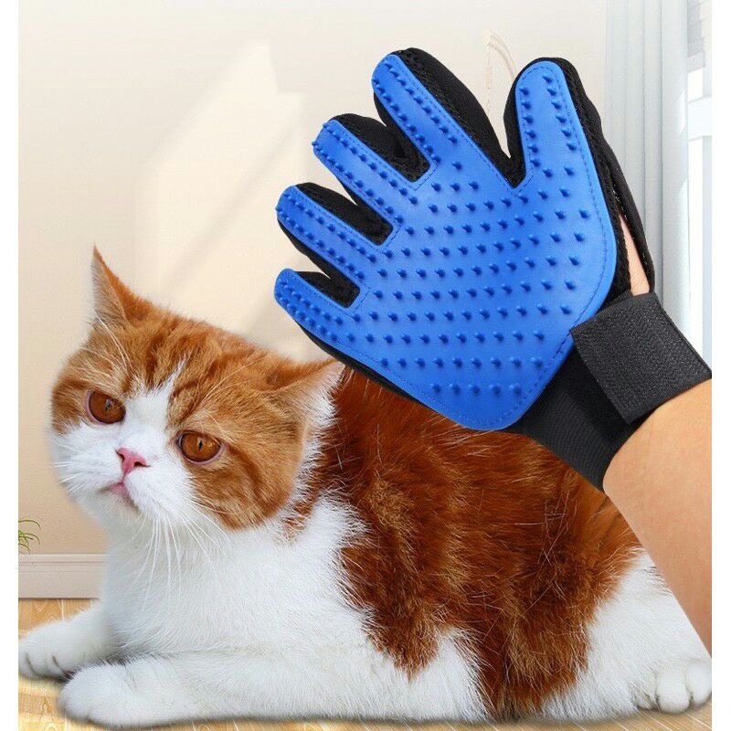 silicon pet glove brush sarung tangan buu kucing pet