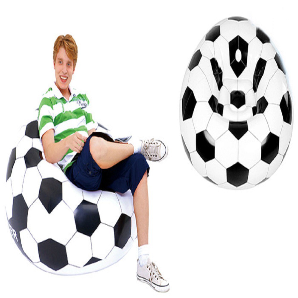 INTIME Sofa Angin Model Bola Soccer /  Air Sofa Soccer / Kursi Bola Angin