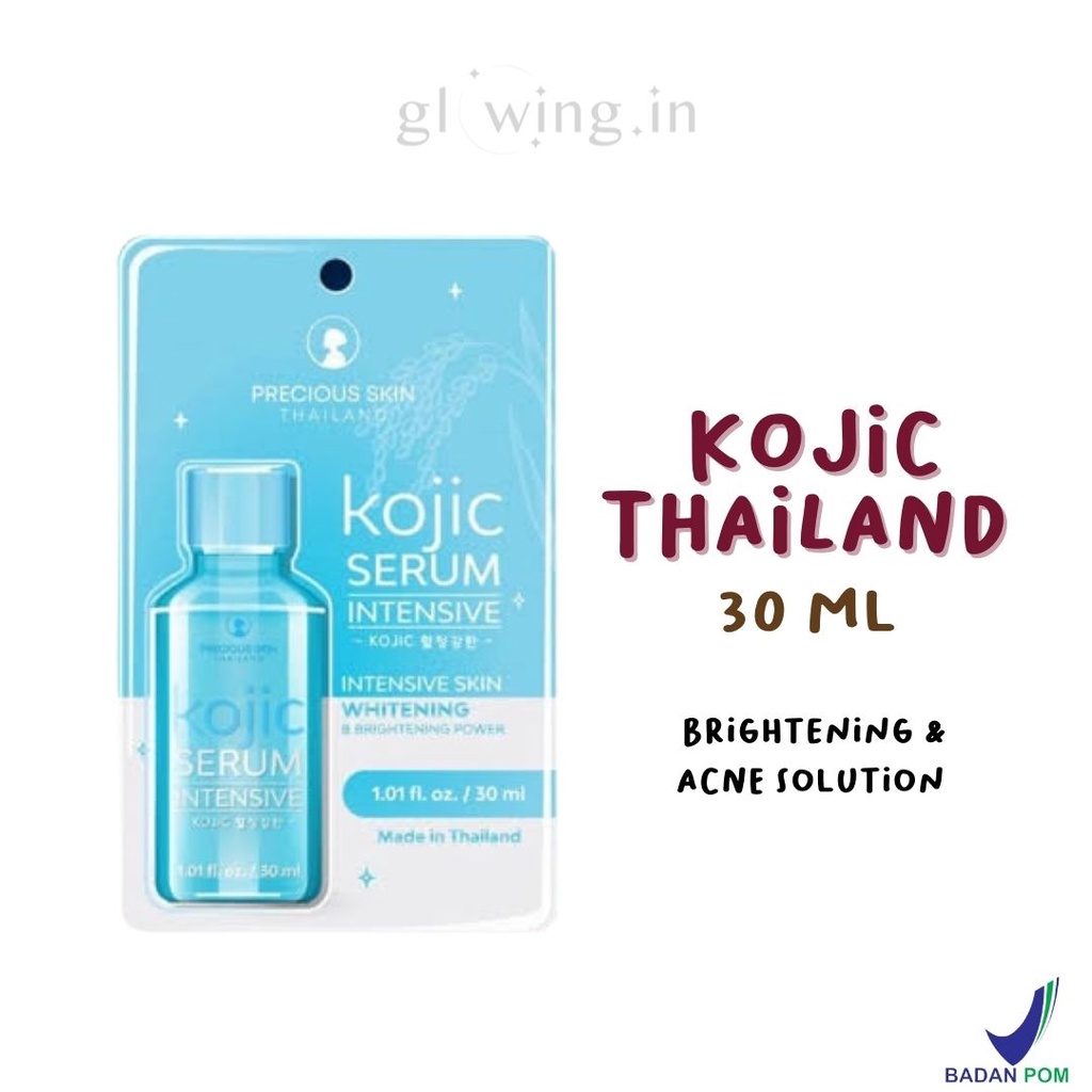 KOJIC BRIGHTENING & WHITENING INTENSIVE SERUM BODY & FACE 30 ML [BPOM]