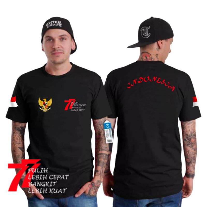 KAOS KEMERDEKAAN RI GAMBAR DTF SUPER BAGUS BEST SELLER GERCEP ORDER