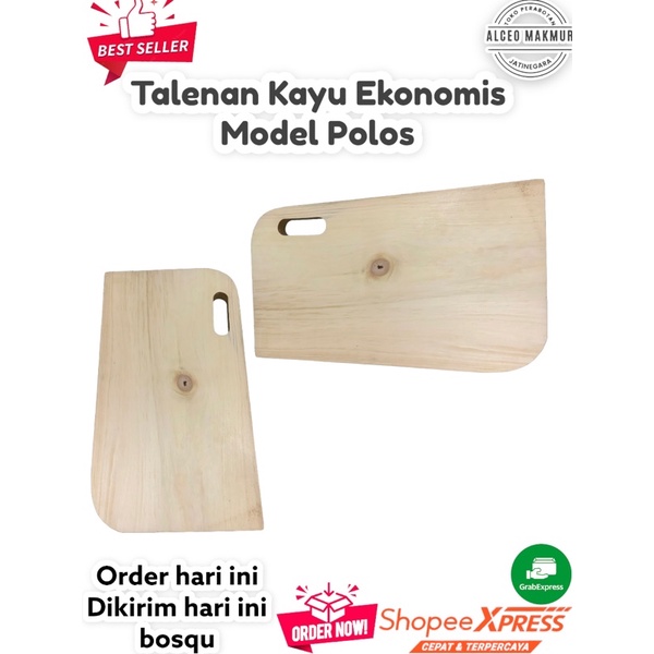 Talenan Kayu / Telenan Kayu Ekonomis Model Polos