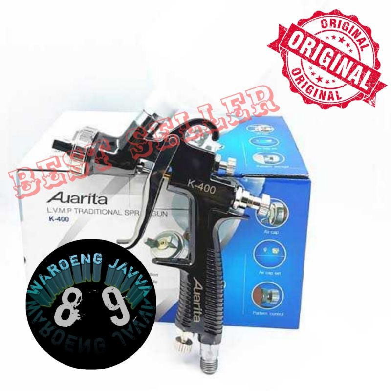 Hvlp Spraygun Hvlp Auarita K400 clear coat base coat premium high quality