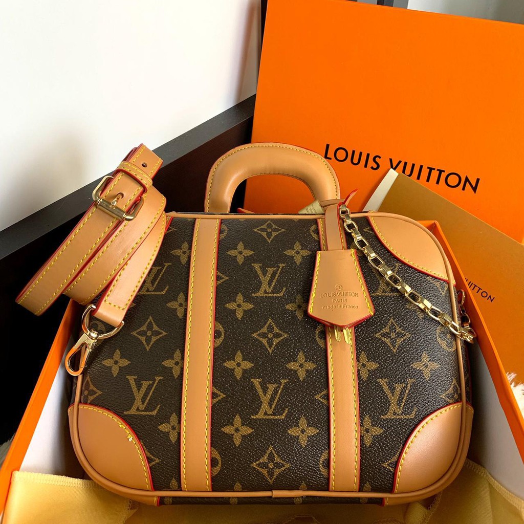 Tas LOUIS VUITTON Monogram Mini Luggage LV44581  RFV 84  batam impor original fashion branded resell