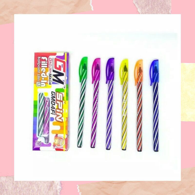 

GM Pulpen Spin / Pulpen Murah / Pulpen Lilin