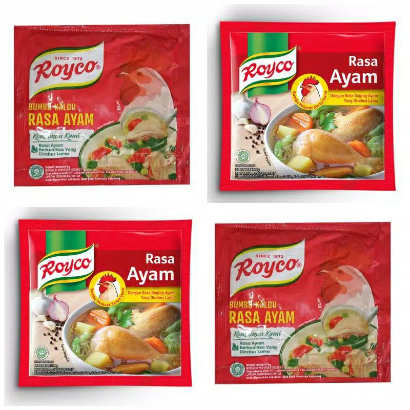 

Royco Bumbu Kaldu Penyedap Rasa Ayam 9gr